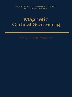 cover image of Magnetic Critical Scattering